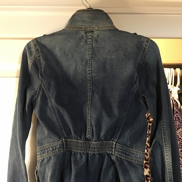 Lucky jean jacket with zippers, and elastic waist - Picture 5 of 5